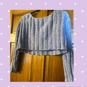 Cropped sweater